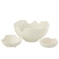 Bol de aluminio blanco 29,5x29,5x12,5 cm Bol de aluminio blanco 29,5x29,5x12,5 cm