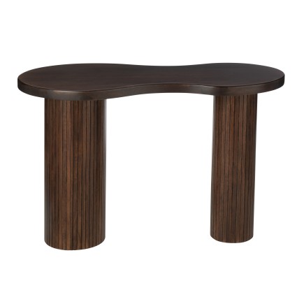 Table en bois de manguier marron 120x64x75 cm