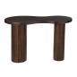 Mesa de madera de mango marrón 120x64x75 cm Mesa de madera de mango marrón 120x64x75 cm