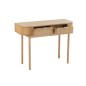 Bureau d'appoint en bois marron clair 100x40x76 cm Bureau d'appoint en bois marron clair 100x40x76 cm
