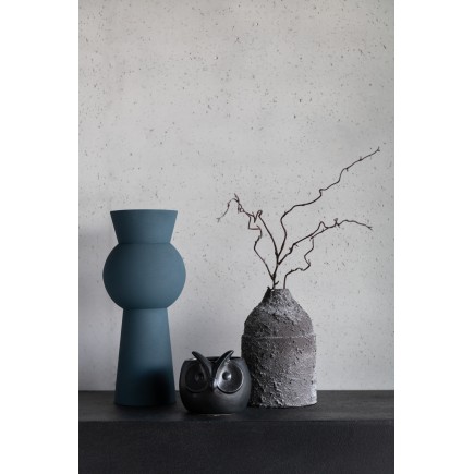 Macetero HIBOU NOIR POR S