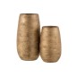 Vaso irregolare in ceramica dorata 22x22x41 cm Vaso irregolare in ceramica dorata 22x22x41 cm