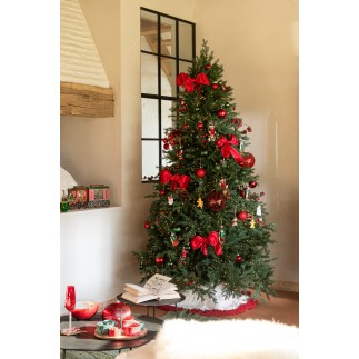 Sapin de Noël artificiel vert foncé avec 3000 LED H.225cm