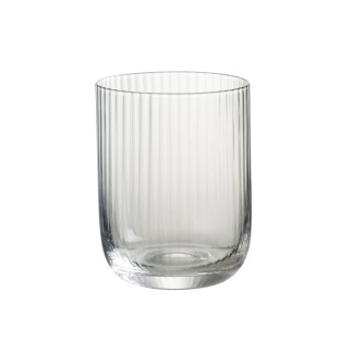 Verre à eau transparent 8x8x10 cm
