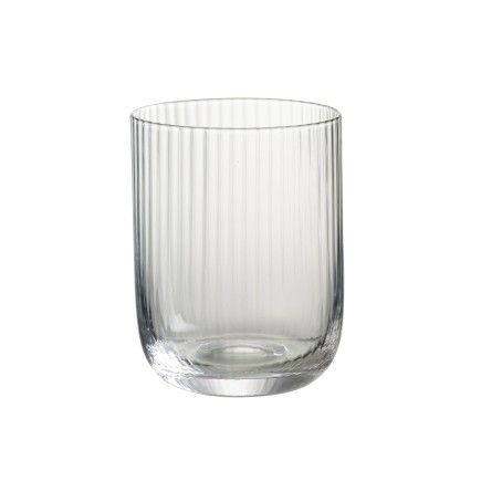 Verre à eau transparent 8x8x10 cm