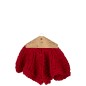 Falda de punto para árbol de Navidad en poliéster rojo D.90 cm Falda de punto para árbol de Navidad en poliéster rojo D.90 cm