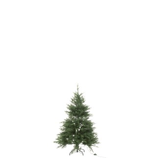 Sapin de Noel artificiel vert avec 600 led H.150 cm