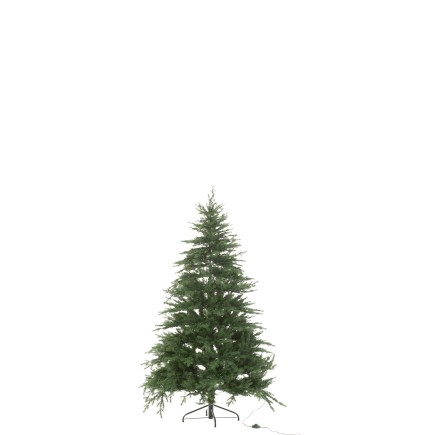 Sapin de Noël artificiel vert foncé avec 1600 led H.190 cm