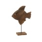 Décoration poisson en bois de manguier marron 20x7x31 cm Décoration poisson en bois de manguier marron 20x7x31 cm