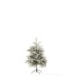 Sapin de Noël artificiel enneigé 120 leds en plastique vert H.120 cm Sapin de Noël artificiel enneigé 120 leds en plastique vert H.120 cm