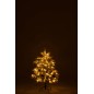 Sapin de Noël artificiel enneigé 120 leds en plastique vert H.120 cm Sapin de Noël artificiel enneigé 120 leds en plastique vert H.120 cm