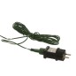 Couronne artificielle de 20 leds en métal vert D.40 cm Couronne artificielle de 20 leds en métal vert D.40 cm