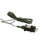 Couronne artificielle de 20 leds en métal vert D.60 cm Couronne artificielle de 20 leds en métal vert D.60 cm