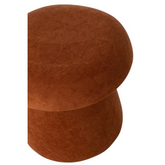 Sgabello a fungo in legno marrone 40x40x37,5 cm