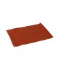 Jogo de mesa retangular em juta laranja 47x33 cm Jogo de mesa retangular em juta laranja 47x33 cm