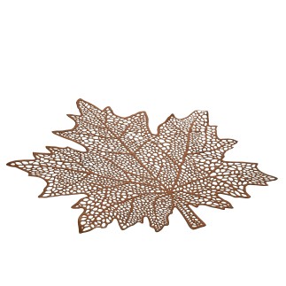 Tovaglietta in plastica marrone 43x43 cm