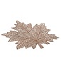 Tovaglietta in plastica marrone 43x43 cm