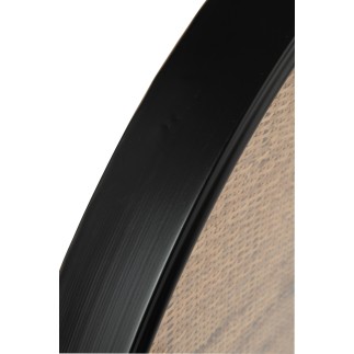 Orologio da parete in legno marrone D.80 cm