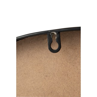 Orologio da parete in legno marrone D.60 cm