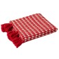 Couverture sapin de Noël en coton rouge 130x180 cm Couverture sapin de Noël en coton rouge 130x180 cm