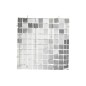 Pannello quadrato in plastica argentata 30x30 cm Pannello quadrato in plastica argentata 30x30 cm