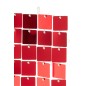Pannello quadrato in plastica rossa 30x30 cm Pannello quadrato in plastica rossa 30x30 cm