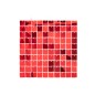 Pannello quadrato in plastica rossa 30x30 cm Pannello quadrato in plastica rossa 30x30 cm