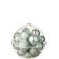 Boite de 24 boules de Noël en plastique vert clair D.4 à 6 cm Boite de 24 boules de Noël en plastique vert clair D.4 à 6 cm