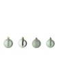 Boite de 40 boules de Noël en plastique vert clair D.5 cm Boite de 40 boules de Noël en plastique vert clair D.5 cm
