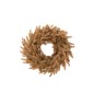 Corona di abete in plastica dorata D.40 cm