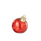 Boule de Noël led en verre rouge D.15 cm Boule de Noël led en verre rouge D.15 cm