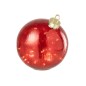 Boule de Noël led en verre rouge D.25 cm Boule de Noël led en verre rouge D.25 cm
