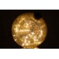 Adorno navideño LED de cristal dorado D.25 cm Adorno navideño LED de cristal dorado D.25 cm