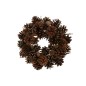 Corona di pigne e fiori secchi D.28,5 cm Corona di pigne e fiori secchi D.28,5 cm