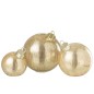 Adorno navideño LED de cristal dorado D.25 cm Adorno navideño LED de cristal dorado D.25 cm