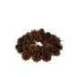 Guirnalda de piñas y flores secas D.28,5 cm Guirnalda de piñas y flores secas D.28,5 cm