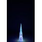 Árbol led de plástico iridiscente 17x17x80 cm Árbol led de plástico iridiscente 17x17x80 cm