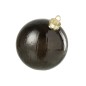 Adorno navideño LED de cristal negro D.25 cm Adorno navideño LED de cristal negro D.25 cm