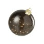 Adorno navideño LED de cristal negro D.25 cm Adorno navideño LED de cristal negro D.25 cm