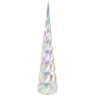 Árbol led plástico iridiscente 40x40x178 cm
