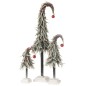 Sapin de Noël à led en plastique rouge et vert 23x23x100 cm Sapin de Noël à led en plastique rouge et vert 23x23x100 cm