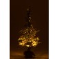Albero di Natale a led in plastica rossa e verde 80x80x130 cm Albero di Natale a led in plastica rossa e verde 80x80x130 cm
