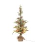 Albero di Natale a led in plastica rossa e verde 80x80x130 cm Albero di Natale a led in plastica rossa e verde 80x80x130 cm