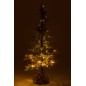 Árbol de Navidad LED de plástico rojo y verde 95x95x150 cm Árbol de Navidad LED de plástico rojo y verde 95x95x150 cm