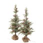 Albero di Natale a LED in plastica rossa e verde 95x95x150 cm Albero di Natale a LED in plastica rossa e verde 95x95x150 cm