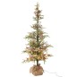 Árbol de Navidad LED de plástico rojo y verde 95x95x150 cm Árbol de Navidad LED de plástico rojo y verde 95x95x150 cm