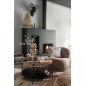 Tappeto in pelle di mucca marrone scuro 214 x 240 cm Tappeto in pelle di mucca marrone scuro 214 x 240 cm
