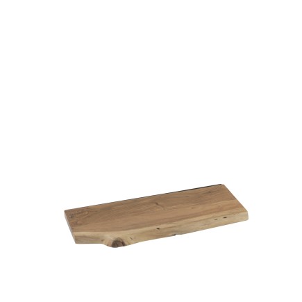 Tablero mural de madera natural 70x27x4 cm