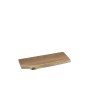 Mensola da parete in legno naturale 70x27x4 cm