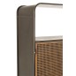 Armadio alto a 3 cassetti in metallo naturale 80x35x180 cm Armadio alto a 3 cassetti in metallo naturale 80x35x180 cm
